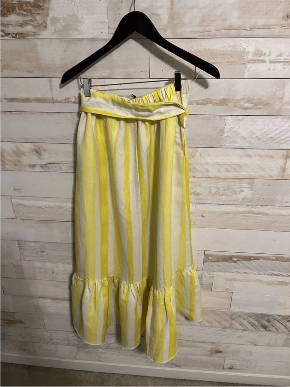 NWT Tuckernuck size XS Hampton midi skirt in stripe - Picture 4 of 7